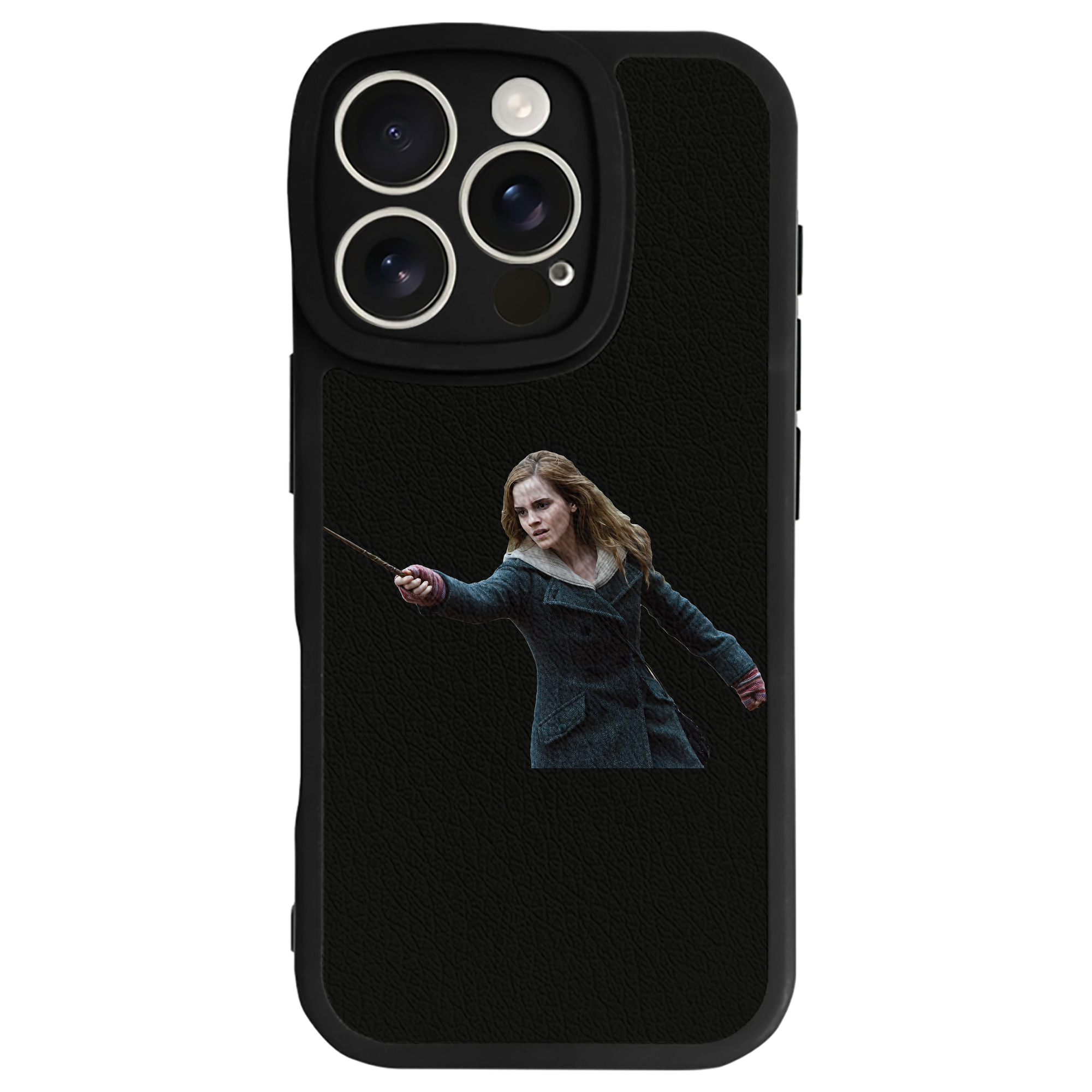 （画像用） Harry Potter ハリー・ポッターシリーズ 【iPhone 16シリーズ対応】シリコンスマホケース（レザー調） 材質：シリコン